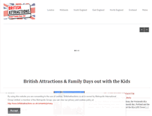 Tablet Screenshot of britishattractions.co.uk
